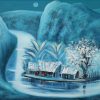 Homeland - Vietnamese Oil Painting by Artist Hoang A Sang