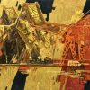Echoes of the Past - Lacquer Painting by Artist Do Khai