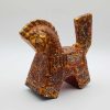 Red Horse II- Lacquer artwork by artist Nguyen Tan Phat