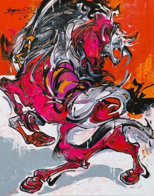 Crimson Gale - Artist La Ba Quan