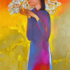 The Scent of Summer Vietnamese Oil Painting by Artist An Dang