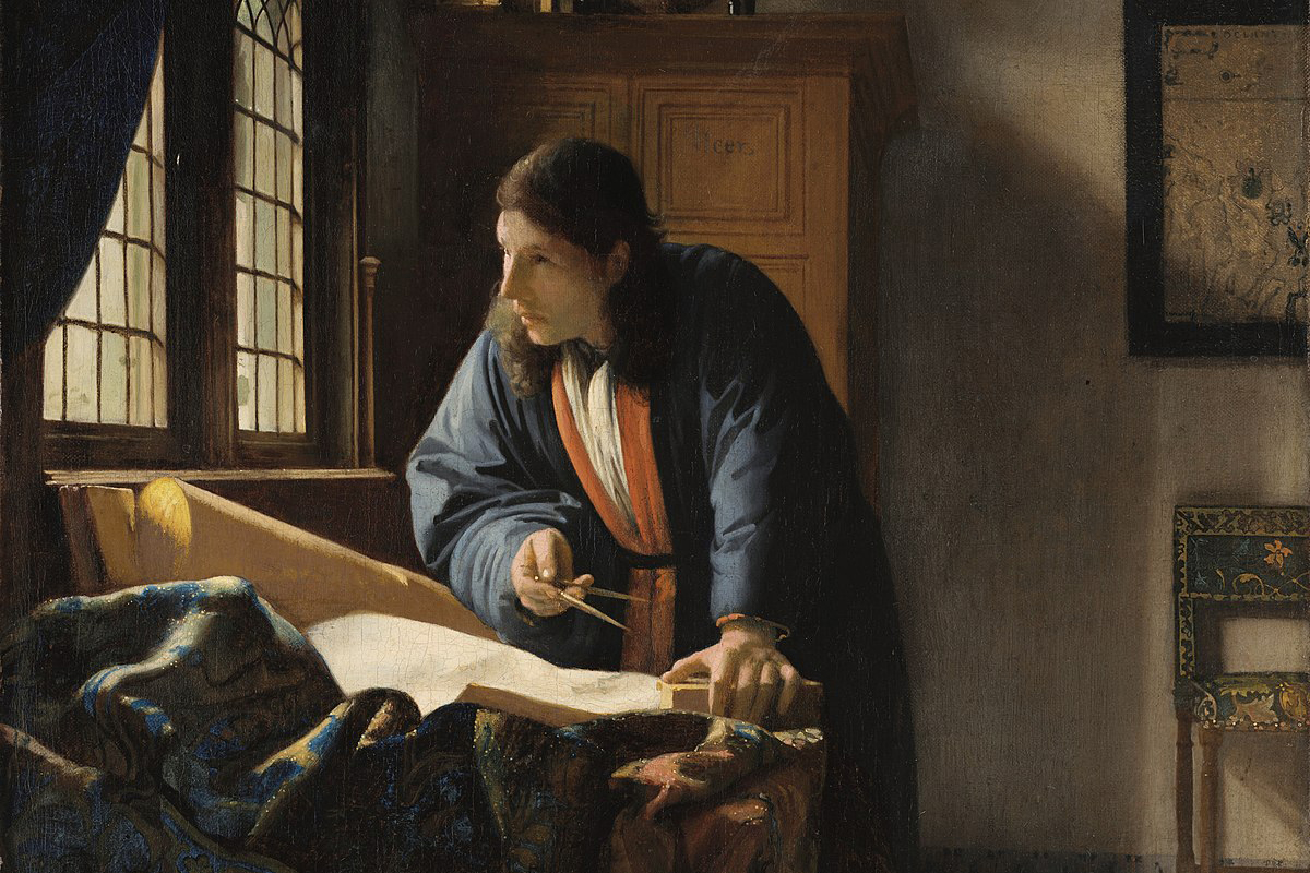 Johannes Vermeer, The Geographer