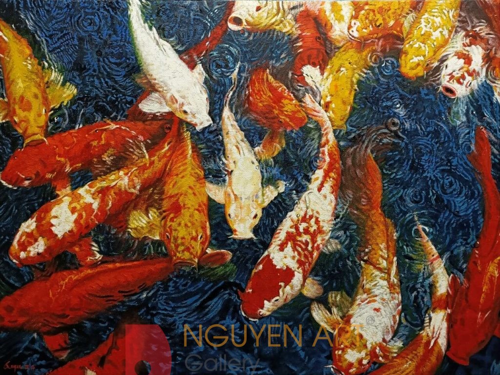 KOI Fish IIII - Nguyen Dinh Duy Quyen