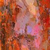Orange Nude I - Vietnamese Oil Painting by Artist Danh Cuong