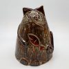 Kitty 02 - Vietnamese Ceramic Artwork by Artist Nguyen Thu Thuy