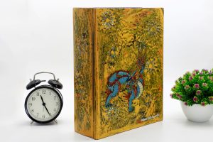 Lacquer Dragon Box in Nguyen Dynasty - Vietnamese Lacquer Artwork by Artist Nguyen Tan Phat