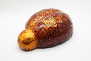 Ladybug I - Vietnamese Lacquer Artworks by Artist Nguyen Tan Phat