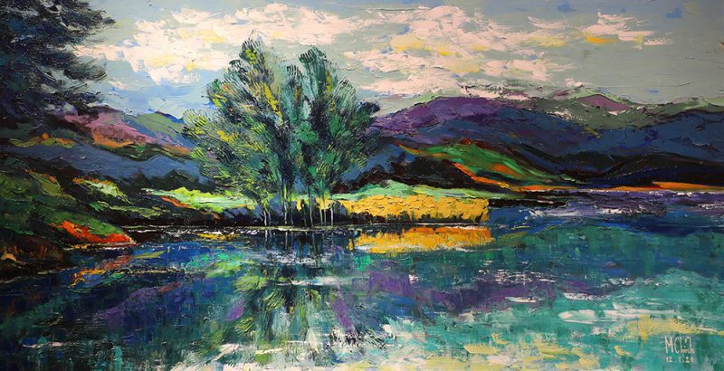 Larkspur lake - artist minh chinh