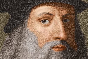 Leonardo da Vinci portrait Vietnamese Artworks