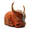 Little Buffalo I - Vietnamese Lacquer Artworks by Artist Nguyen Tan Phat