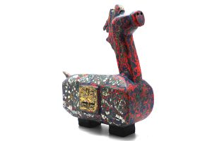 Little Horse - Vietnamese Lacquer Artworks by Artist Nguyen Tan Phat