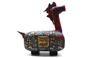 Little Horse - Vietnamese Lacquer Artworks by Artist Nguyen Tan Phat