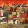 Long Bien Bridge - Vietnamese Lacquer Painting by Artist Do Khai