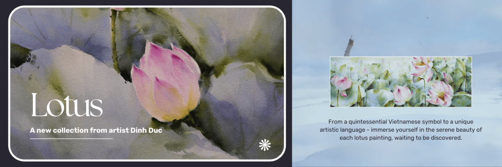 Lotus - A new collection of artist Dinh Duc
