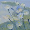 Lotus I - Oil Paintings Flower by Artist Dang Dinh Ngo