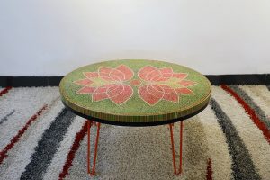 Lotus II Colored-pencil Coffee Table