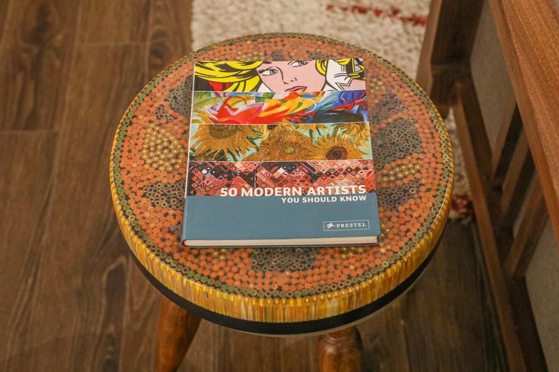 Lotus Pond XII Colored-pencil Coffee Table
