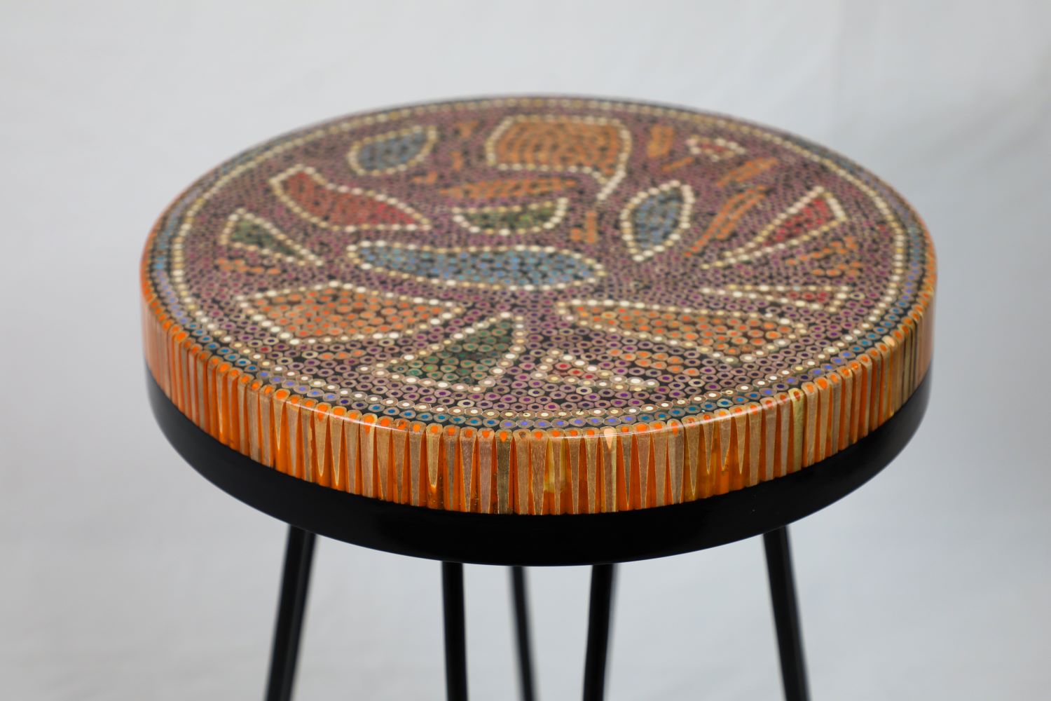 Lotus Pond XIII Colored-pencil Coffee Table