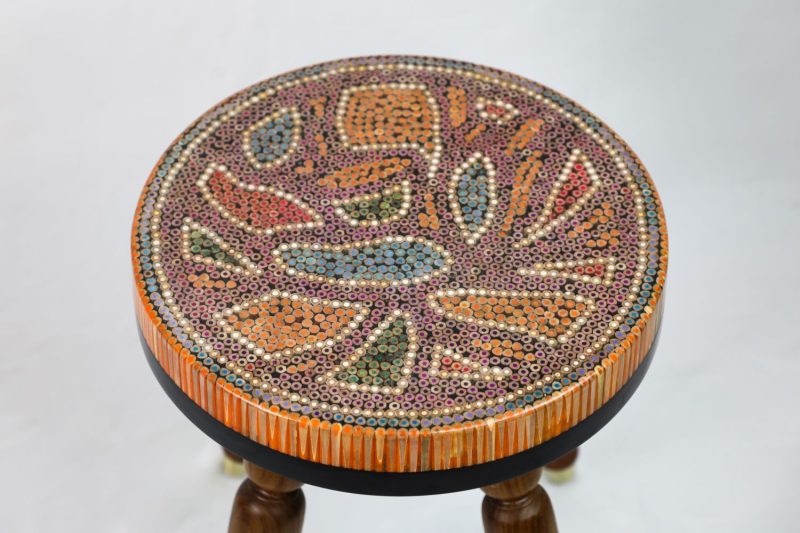 Lotus Pond XIII Colored-pencil Coffee Table