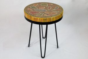 Lotus Pond XIV Colored-pencil Coffee Table