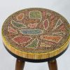 Lotus Pond XV Colored-pencil Coffee Table