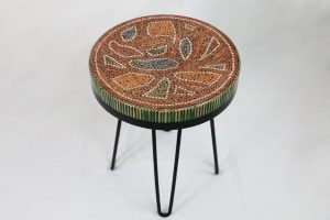 Lotus Pond XVI Colored-pencil Coffee Table