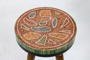 Lotus Pond XVI Colored-pencil Coffee Table