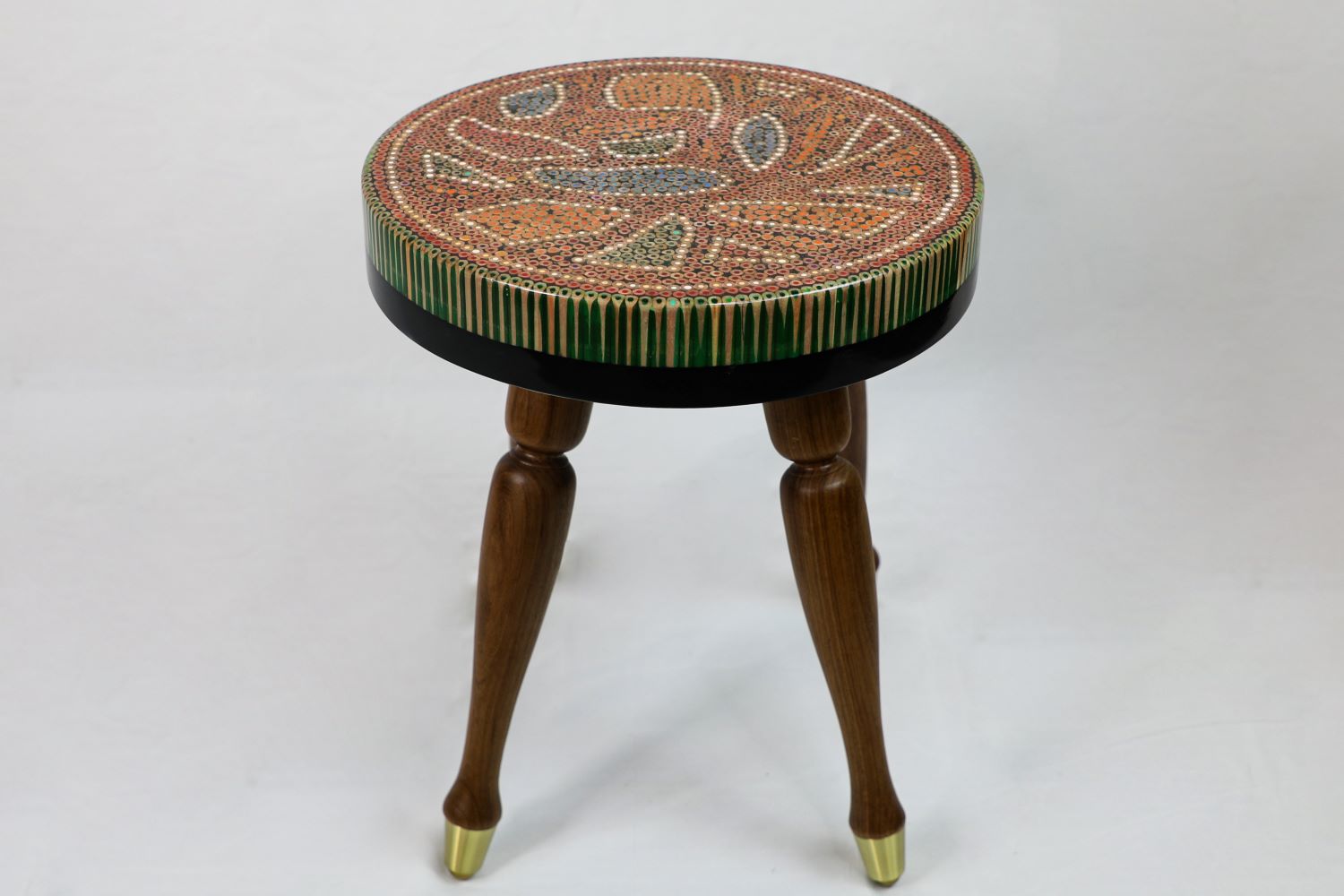 Lotus Pond XVI Colored-pencil Coffee Table