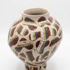 Ephemeral Hues of Clouds Vietnamese Ceramic Artwork by Artist Nguyen Thu Thuy