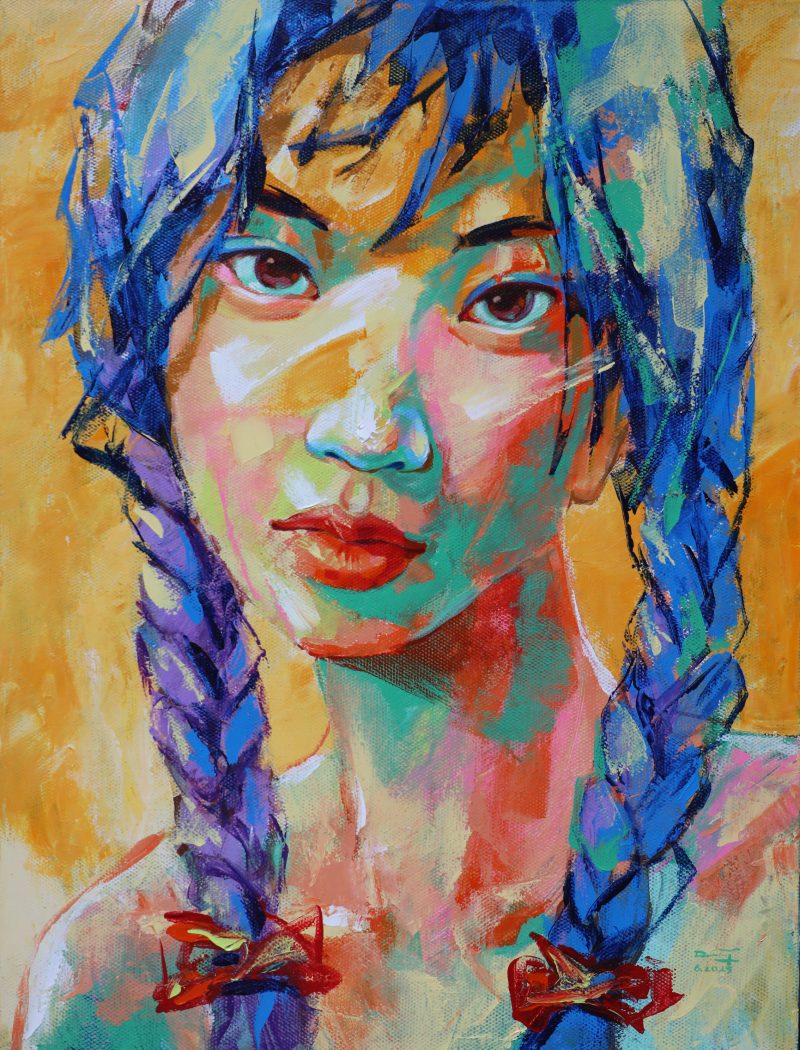 Feline Muse - Artist Mai Huy Dung