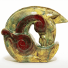 Equine Hues 02 - Vietnamese Ceramic Artwork by Artist Nguyen Thu Thuy