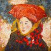 Misty Veil - Lacquer Painting by Artist Hoang Hoan