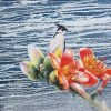March's Afternoon - Vietnamese Watercolor Painting by Artist Nguyen Lam