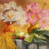 Summer Clouds - Watercolour Painting By Artist Nguyen Dinh Lam