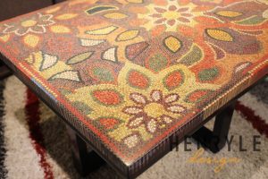 Melody of Mother Nature Colored-Pencil Coffee Table 1