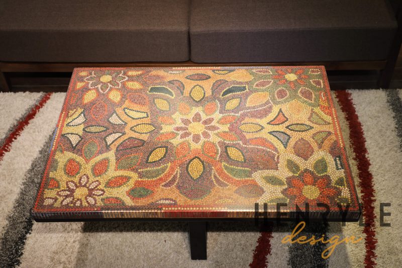 Melody of Mother Nature Colored-Pencil Coffee Table 3