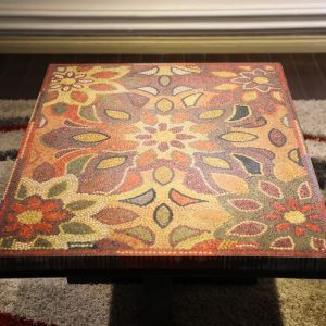Melody of the Mother Nature Colored-Pencil Coffee Table