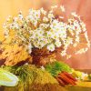 Autumn Sunlight - Watercolour Painting By Artist Nguyen Dinh Lam