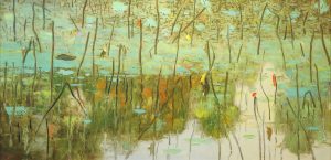 New Season IV - Vietnamese Oil Painting by Artist Dang Dinh Ngo