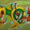 Fallen Horse - Oil Painting by Artist Ha Huy Hiep