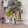 Passerby in the Street - Artist Dinh Duc