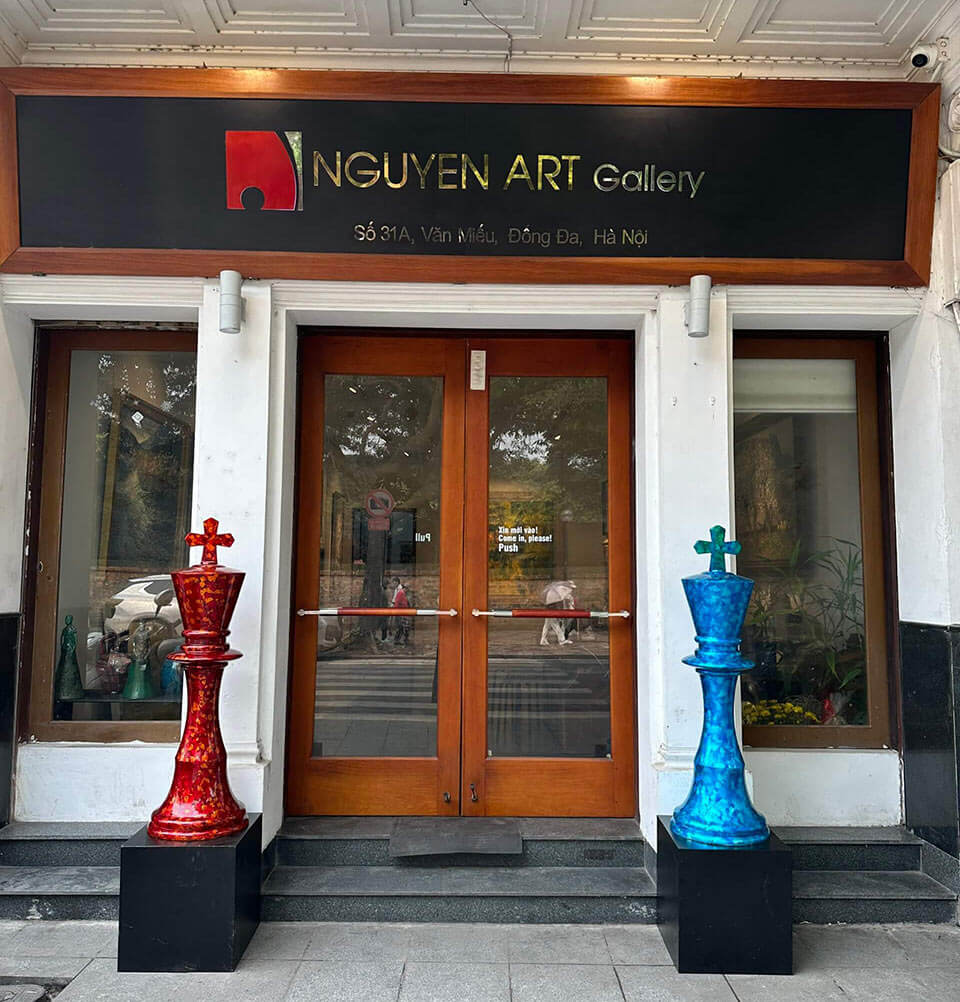 Nguyen Art Gallery 31A Van Mieu Space - Vietnamese Paintings & Vietnamese Artists