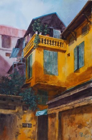 French Villa - artist Duc Tien