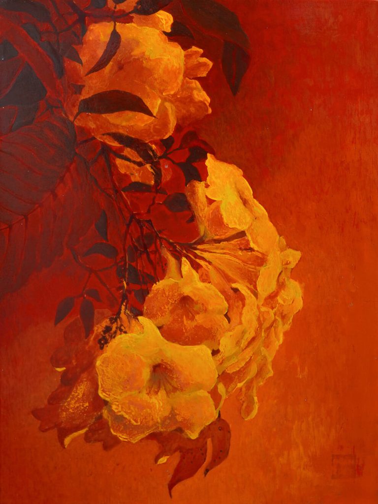 Soft Release - Vietnamese Lacquer Painting by Artist Hoang Hoan