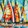 Oh Summer - Vietnamese Acrylic Painting by Artist Nguyen Thu Thuy