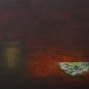 Old Bowl 34 - Vietnamese Lacquer Painting by Artist Nguyen Tuan Cuong