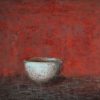 Old Bowl 42 - Vietnamese Lacquer Painting by Artist Nguyen Tuan Cuong