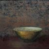 Old Bowl 43 - Vietnamese Lacquer Painting by Artist Nguyen Tuan Cuong