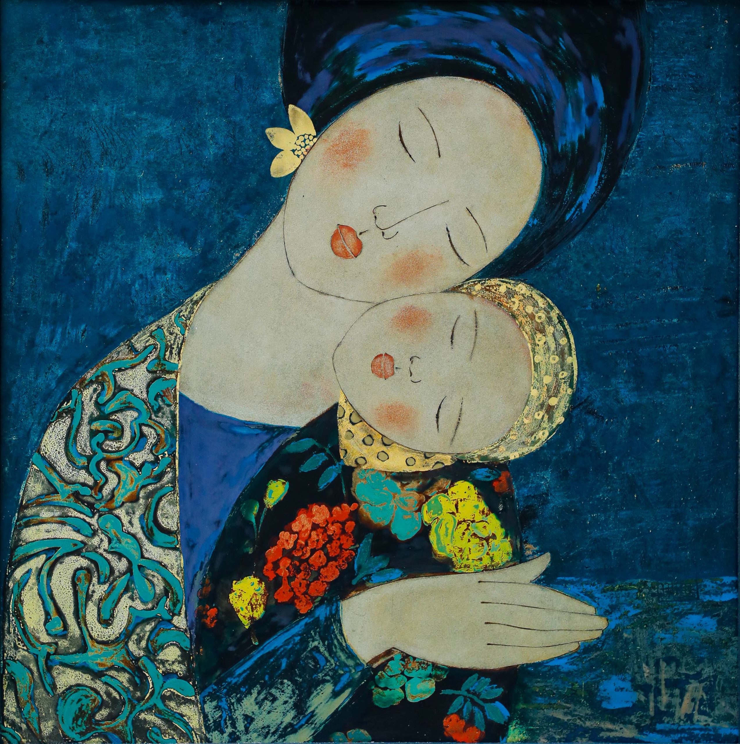 Embrace - Vietnamese Paintings & Vietnamese Artists