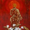 Ourselves - Vietnamese Lacquer Painting by Artist Tran Thieu Nam